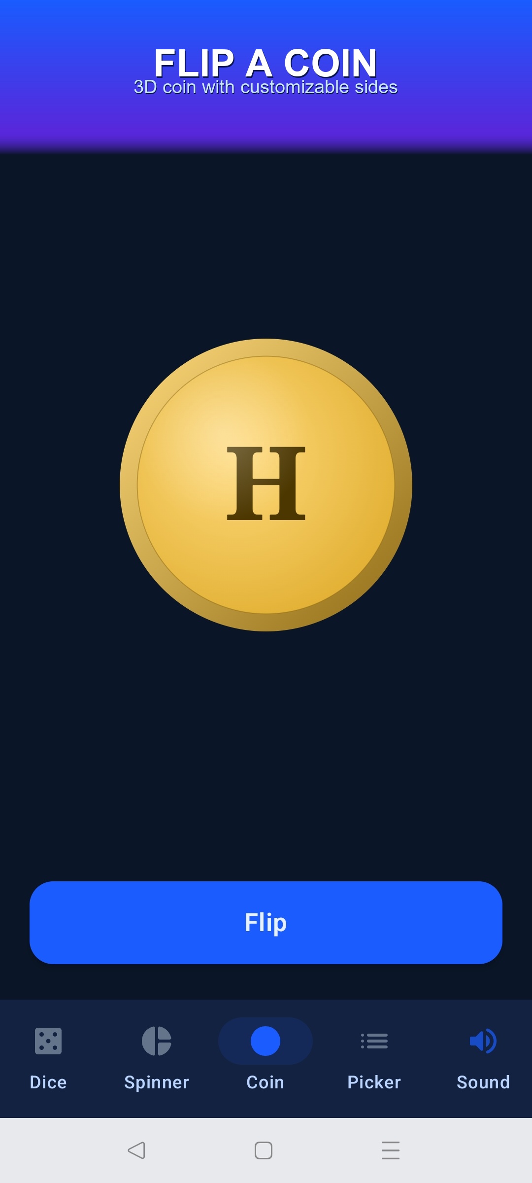 Coin flip